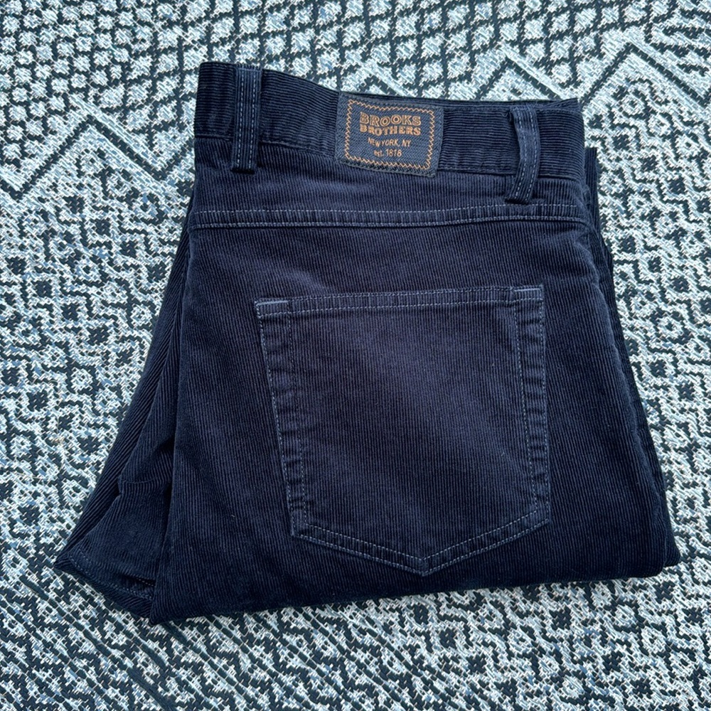 Brand new Brooks Brothers corduroy 5 pocket pants.